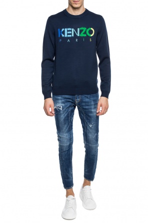 Logo-embroidered sweater, zdjęcie 2 Logo-embroidered sweater od Kenzo